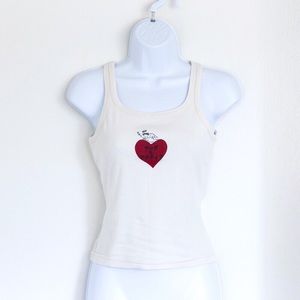 ✨10 for $10✨ Printed Cream Tank Top